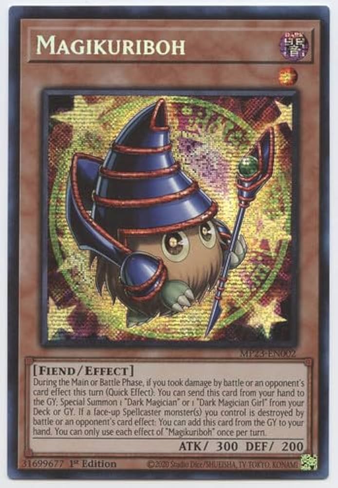 Amazon.com: Magikuriboh - MP23-EN002 - Prismatic Secret Rare